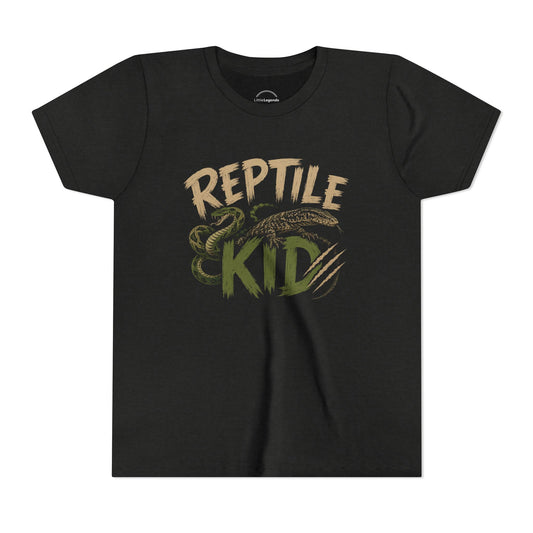 Reptile Youth Tee — Kids Snake & Lizard Lover T-Shirt