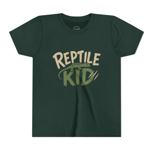 Reptile Kid Youth T-Shirt — Cool Lizard Lover Tee for Kids